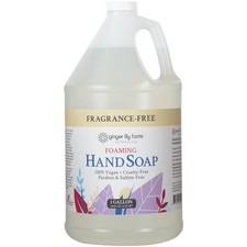 Ginger Foaming Hand Soap Refill, Unscented, Vegan, 1 Gallon 128 fl oz 0.24 per fl oz