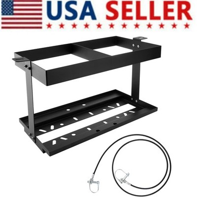 Fuel Can Trailer Mount Fuel Jug Holder Gas Can Mount fits Two 5 Gallon Fuel