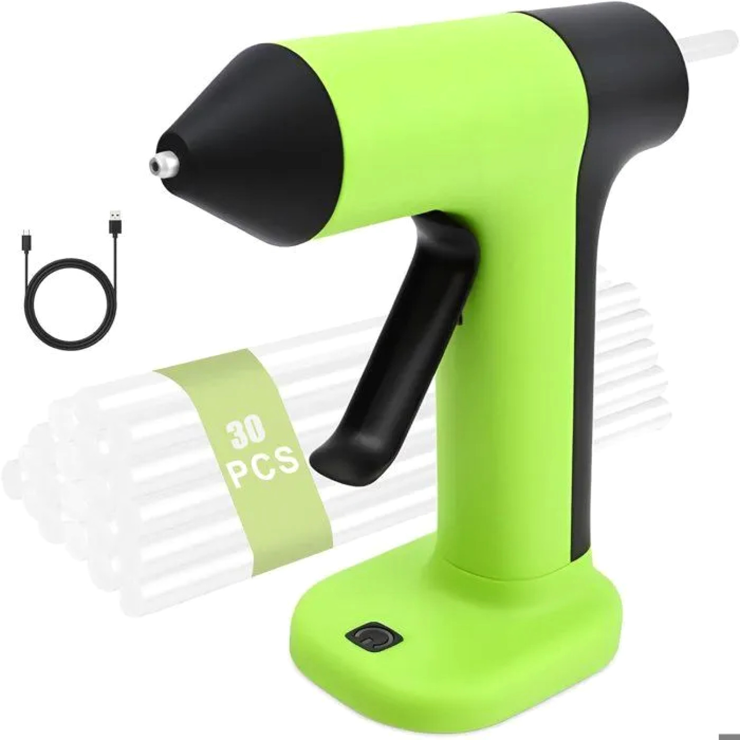 Pistolet à colle sans fil 2000mAh pour ateliers créatifs et DIY en famille