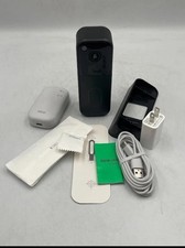 Blink Video Doorbell 2nd Gen 2K w/ Sync Module 2 - Black - USED 