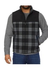 Pendleton Wool Blend Men s Vest Full Zip Black New with Tag