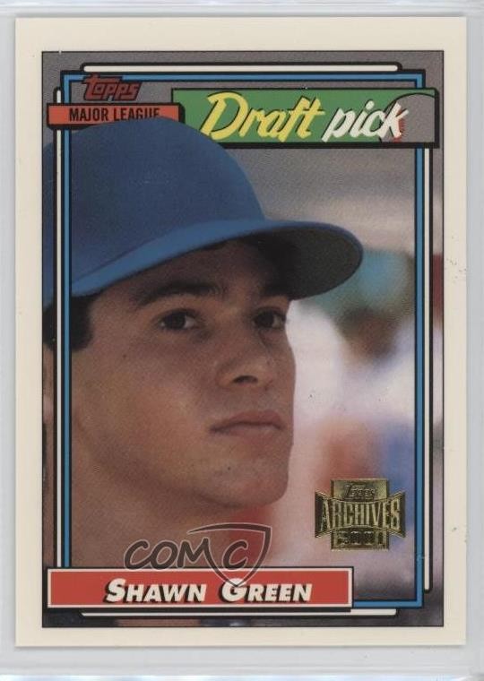 2001 Topps Archives Future Rookie Reprints Shawn Green #4 07rd