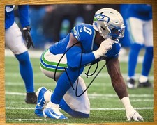 DeMarcus Lawrence Signed Autographed 8x10 Photo Seattle Seahawks