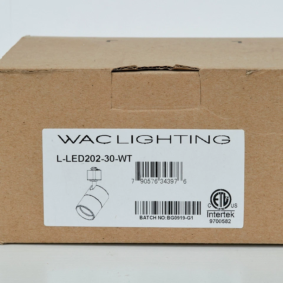 WAC Lighting L LED202 30 WT Blanco LED Luz de Pista Cabezal Foto 2 de 4