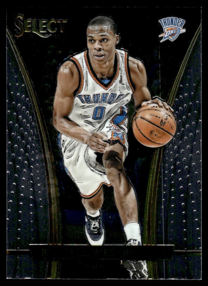 2015-16 Panini Select Russell Westbrook Oklahoma City Thunder #286