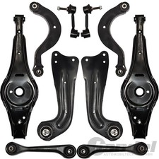 QUERLENKER-SATZ 10-TEILIG HINTERACHSE für AUDI A3 (8P) TT SEAT ALTEA LEON (1P)