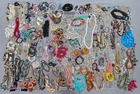 HUGE 250+ VINTAGE TO NOW ESTATE SALE COSTUME JEWELRY LOT COLLECTED OVER YEARS #3