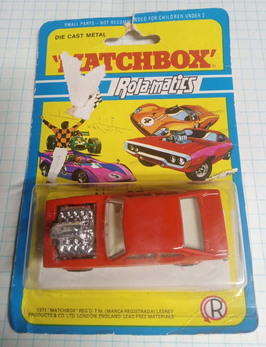 Matchbox Red 1973 Year of Manufacture Vintage Manufacture Diecast