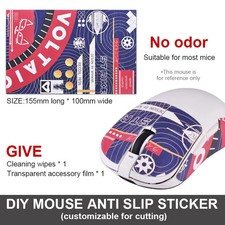 Anti-Slip Mouse Grip Tape Sticker - Gaming Mouse Pad - Sweat Proof - PC Desktop