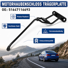 Motorhaubenverschluss Schlie�blech Motorhaube Strebe f�r BMW E90 E91 E92 E93