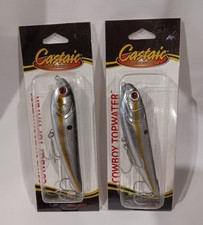 (2) Castaic Cowboy Top Water Sexy Shad 1/2oz 4” Rattling Fishing Lure