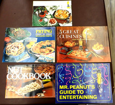 5 VINTAGE PLANTERS PEANUTS RECIPE BOOKLETS BOOK NUT OIL 1970s