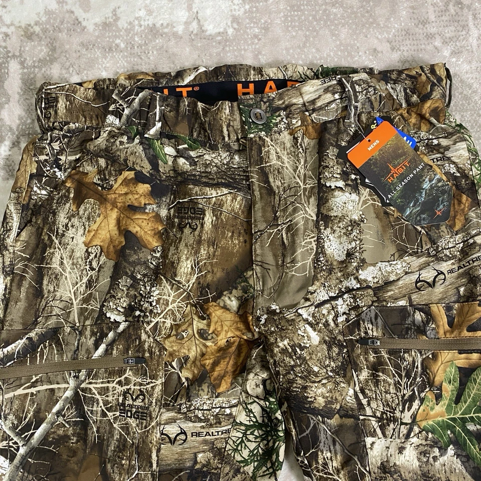 Pantalón Habit Ropa Hombre Turkey Ridge Todas las Temporadas - Para Hombre Realtree Edge/Cub L Nuevo Con Etiquetas Foto 3 de 4