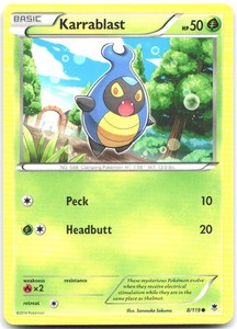 Karrablast 8/119 XY - Phantom Forces Common