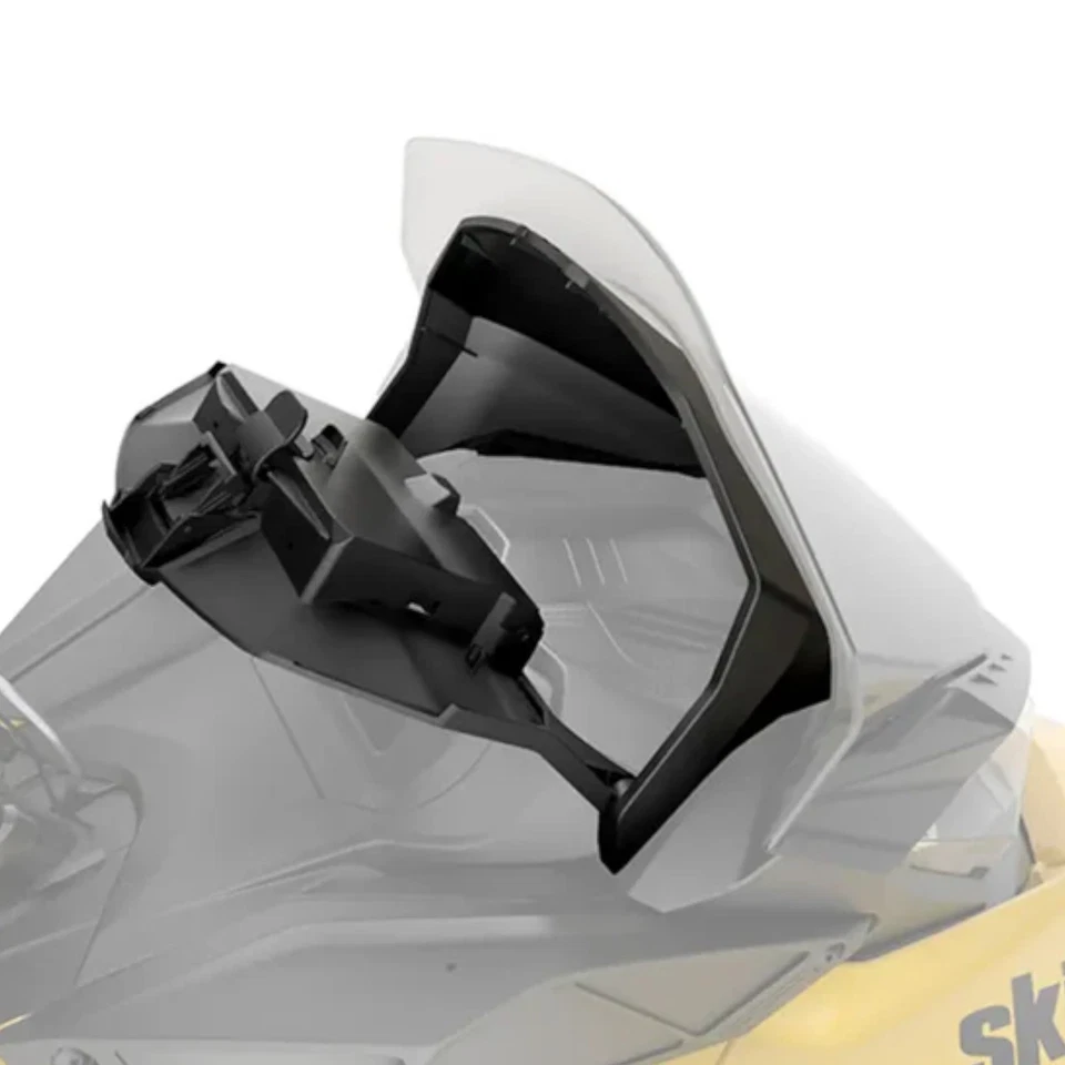 Ski-Doo New OEM, Black Glovebox Extension / Heated Cell Phone Holder, 860202072 Foto 3 de 4