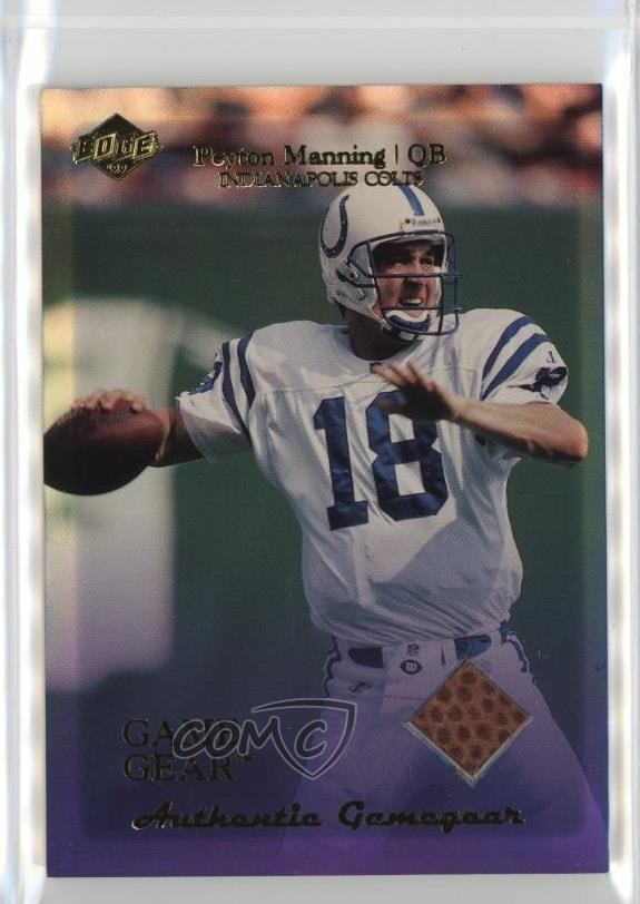 1999 Collector's Edge Game Gear Promos Peyton Manning #PM3 HOF 1h1