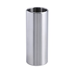 2 Pcs Slide Guitar Tube Clear Glass Medium Slides for Acoustic Bottleneck