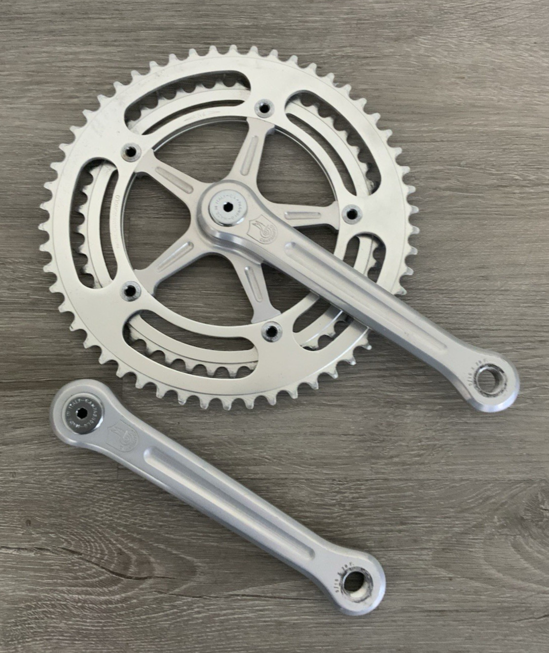 CAMPAGNOLO RECORD CRANKSET DOUBLE 54-45 TOOTH 170 MM ARMS