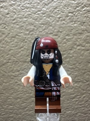 Lego Pirates of the Caribbean Skeleton Captain Jack Sparrow, poc012 4181 L35