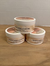 Lot Of 3 Bath  Body Works Warm Vanilla Sugar Whipped Body Butter 6.5 Oz