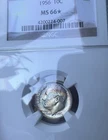 🌟1956 Silver Roosevelt Dime NGC MS 66 Star Rainbow Tone CHEAPEST ON EBAY! 🌟