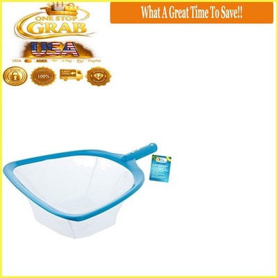 Pool Leaf Skimmer Net Ultra Fine Mesh 6'' Deep Basket for Pools & Ponds