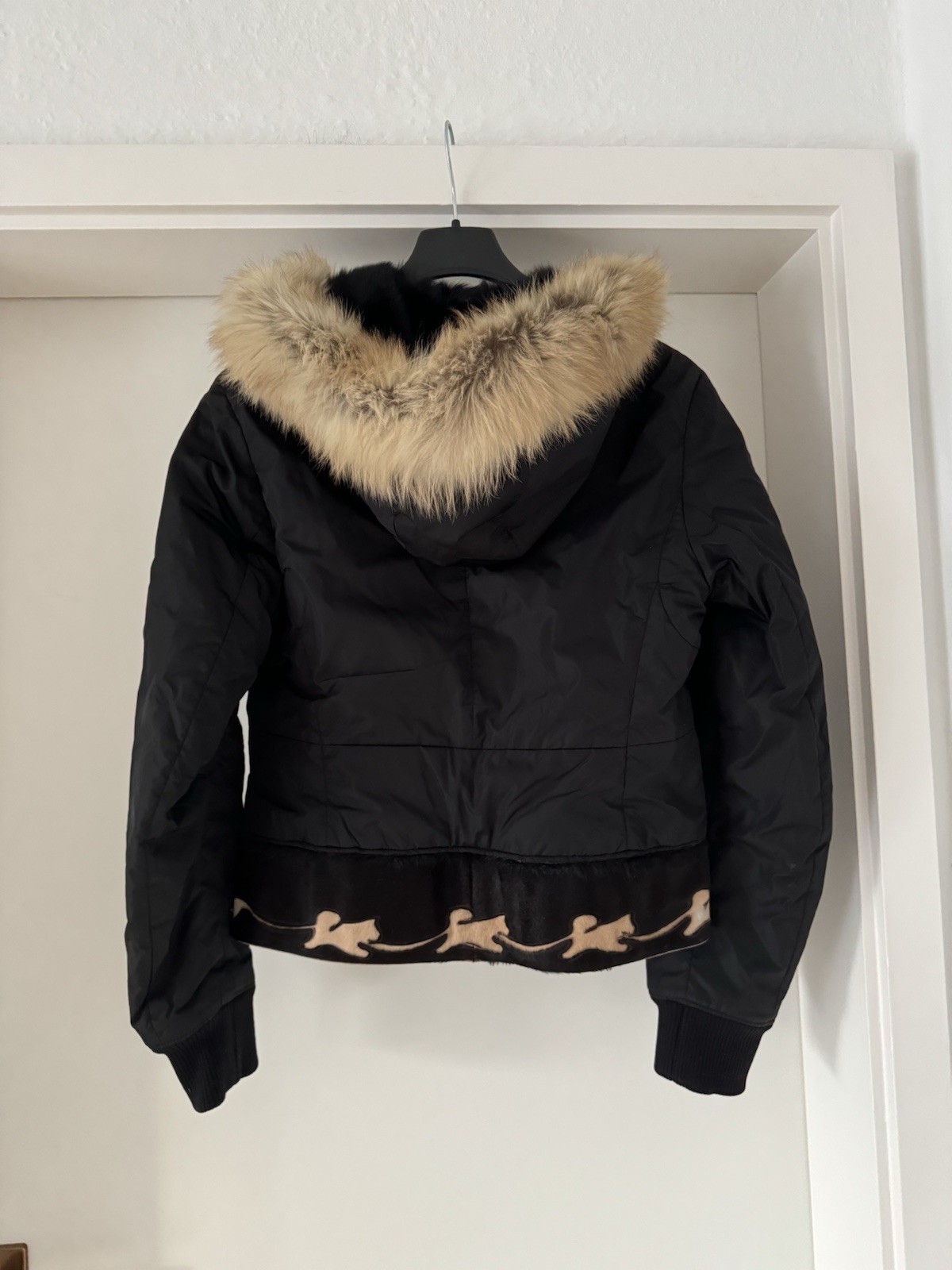 Authentic Prada Jacket Womens Jacket Down Nylon B… - image 10