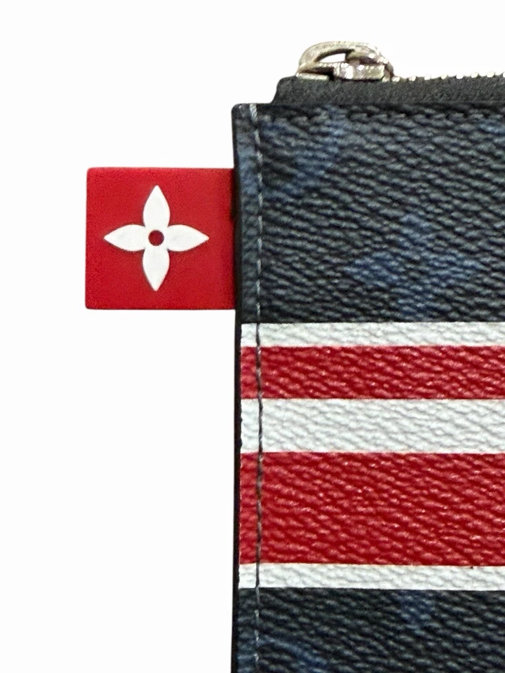 Bolso sin asas Louis Vuitton Jules Pochette GM azul LV monograma Foto 4 de 4