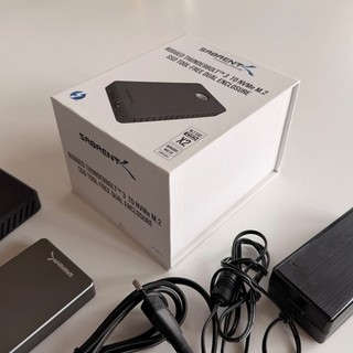 Sabrent Thunderbolt 3 Dual NVMe M.2 SSD Tool Free Rugged Enclosure (EC T3DN)