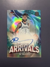 2022-23 Topps Finest OTE Matt Bewley Arrivals Auto Refractor SP /99