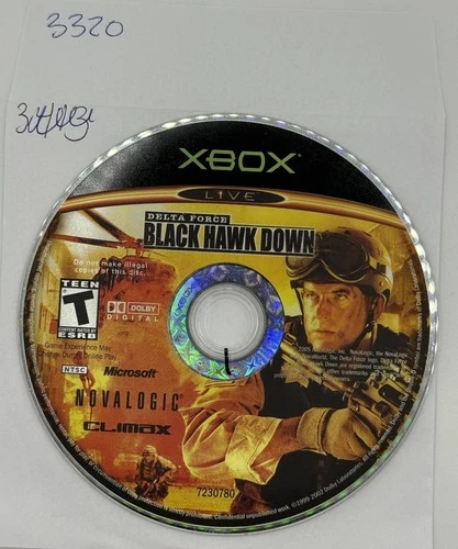Delta Force: Black Hawk Down (Xbox) Disc Only No Track #3320
