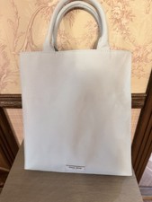 Miu Miu Beauty Light Blue Tote Bag L. 11in H 12in Wi 3in New