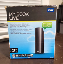 Western Digital My Book Live 2TB NAS Personal Cloud, Gigabit Ethernet, DLNA