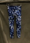Lululemon Women's Blue White Watercolor Abstract High Rise Leggings Sz 4 — photo 3