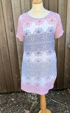 White Stuff Size 12 Short Sleeve Shift Dress Charity Sale