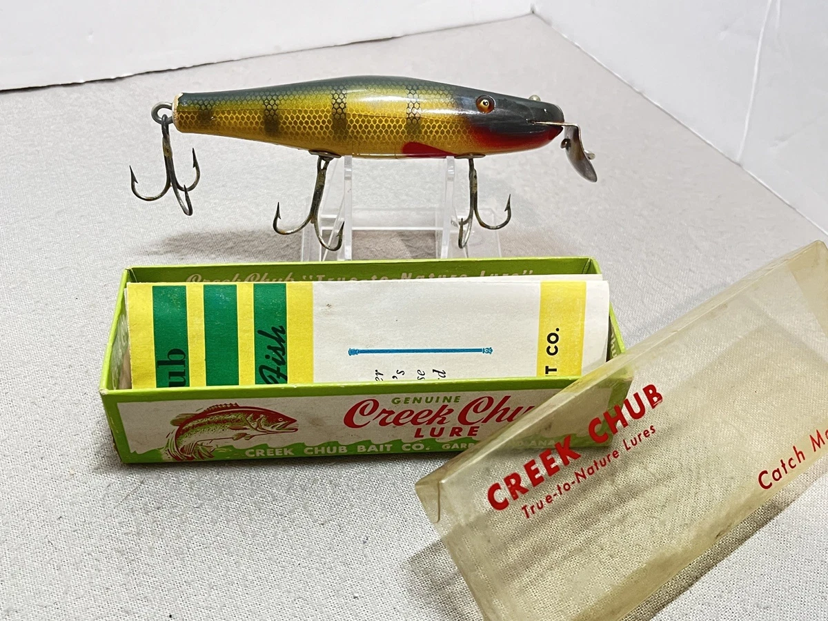 Creek Chub Wooden Vintage Fishing Lures for sale | eBay