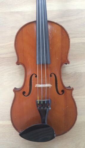 Fine Antique Three-Quarter Size French Violin - Picture 1 of 10