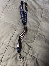 NFL New England Patriots Lanyard 2017 Super Bowl 51 LI Champions cadena de fútbol americano