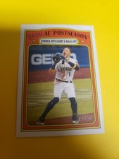 2020 AL Postseason: Correa Hits Game 5 Walk-Off 2021 Topps Heritage #23 Astros