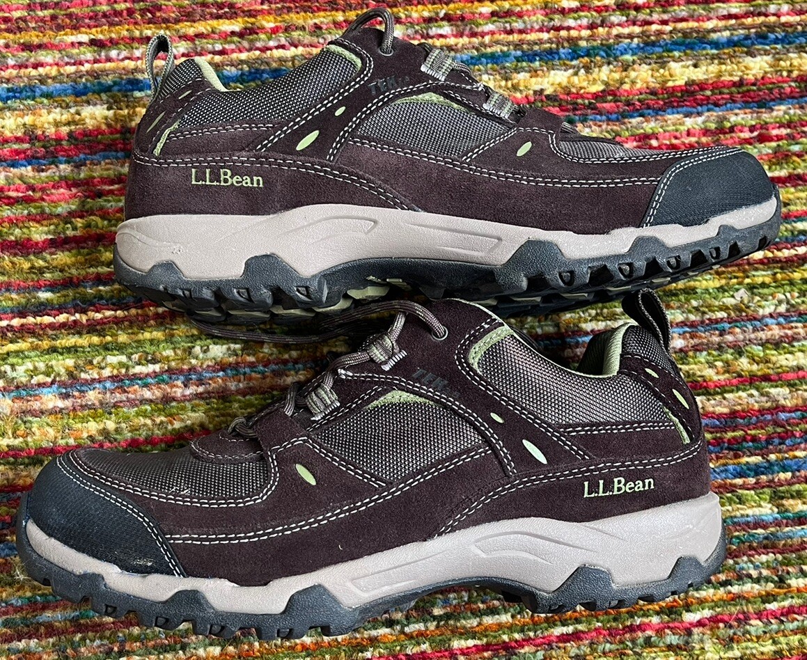 LL Bean Trail Model Ventilated Trail Hiking Shoes Women’s Size 10 Wide  299639