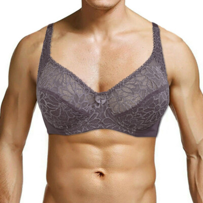 Sissy Mens Bras Transsexual Sexy Lingerie Crossdresser Bra Underwear  Bralette BH | eBay
