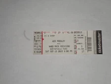 Ace Frehley-KISS Ticket 2015-Space Invaders Tour-Hard Rock Live-Northfield,OH