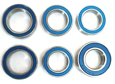 DT SWISS 180 MTB HYBRID CERAMIC FRONT, REAR & FREE HUB BEARING KIT, FLANGED HUB