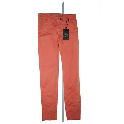 Exit Brooklyn Kess Damen Chino Sommer Hose stretch Jeans 25/32 W25 L32 Pink NEU - Bild 1 von 4