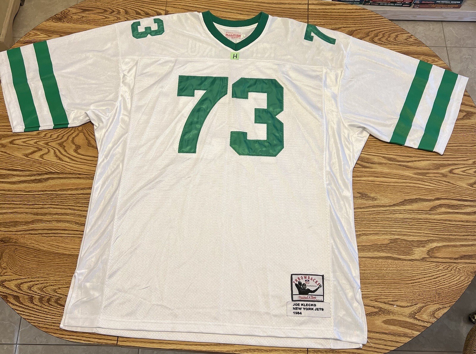 Mitchell & Ness New York Jets Joe Klecko Jersey 1984 Throwback White