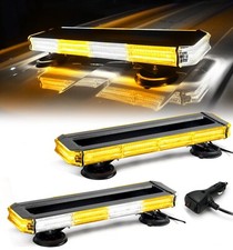 150 Led 18 Rooftop Strobe Light Bar Emergency Warning Tow Truck Magnetic Mount