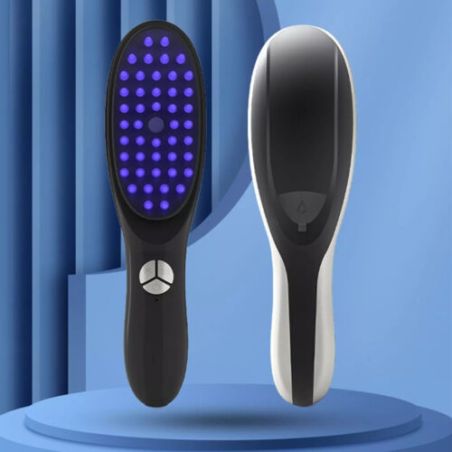 Electric Vibration Hair Growth Comb Massager Red Light Therapy Massage Brush AU - Picture 4 of 12