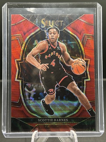 22/23 Panini Select - SCOTTIE BARNES RED WAVE PRIZM #53 - Picture 2 of 3