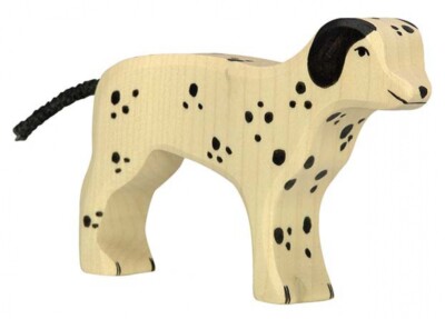 Holztiger 80062 Dalmatiner Holzfigur bemalt