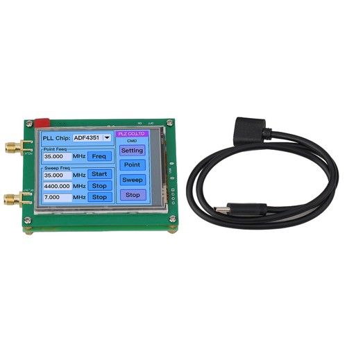 Touch Screen ADF4351 35M-4.4G RF Signal Generator PLL Sweep Frequency Generator - Picture 17 of 24